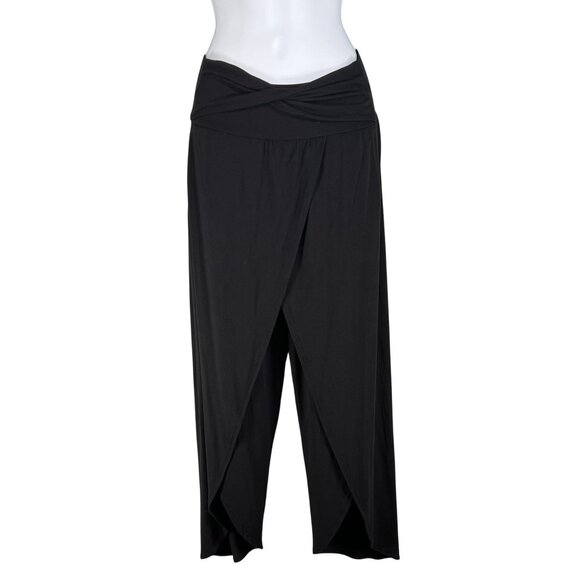 Athleta Womens XXS Black Tulip Release Pants Soft Modal Athleisure Yoga Workout - Picture 1 of 16